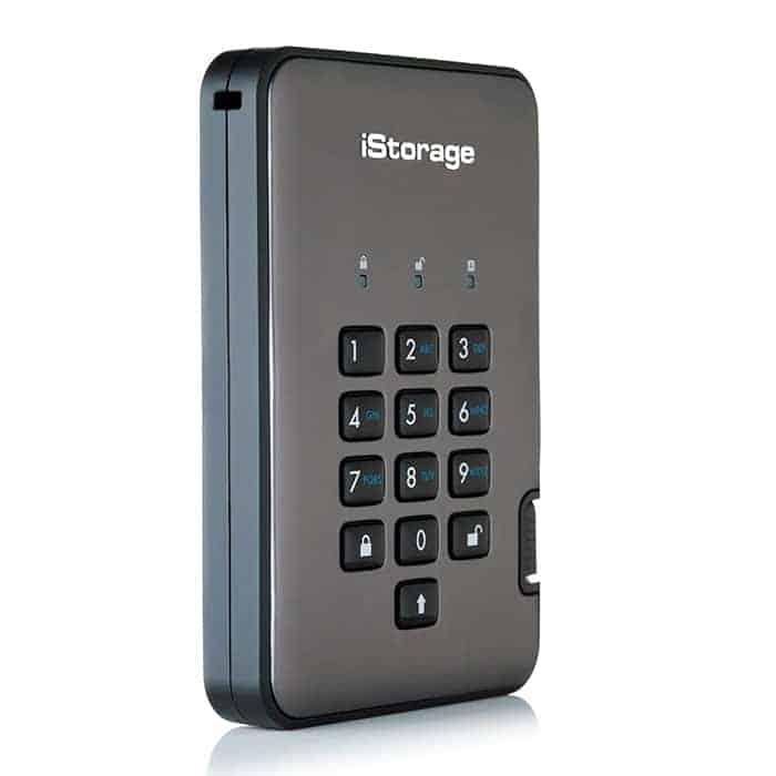 (image for) Storage diskAshur Pro2 5TB USB 3.1 Encrypted External HDD/Hard Drive